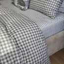 Іконка Клітинка/смужка Turkish flannel наволочка 50x70см, підкладка двостороння (6)