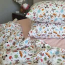 Іконка Дитяча постільна білизна Фланель Пригоди/пудров., Turkish flannel (2)