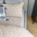 Іконка Постільна білизна Ranforce GOFRE Квітковий мокко (5)