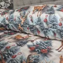 Іконка Постільна білизна Фланель Олені NEW, Turkish flannel 5D (4)