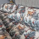 Іконка Постільна білизна Фланель Олені NEW, Turkish flannel 5D (5)