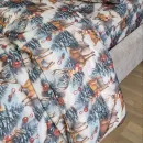 Іконка Постільна білизна Фланель Олені NEW, Turkish flannel 5D (7)