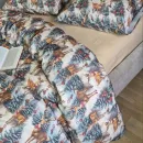 Іконка Постільна білизна фланель Олені NEW/бежева пастель, Turkish flannel 5D (6)