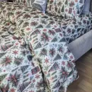 Іконка Постільна білизна Фланель Ялинки Turkish flannel 5D (5)
