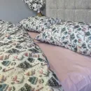 Иконка Постельное белье фланель Шапули/пудра Turkish flannel 5D (4)