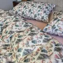 Иконка Постельное белье фланель Шапули/пудра Turkish flannel 5D (5)