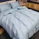 Іконка Комплект постільної білизни Stripe LUX LIGHT BLUE 1x1см (4)