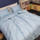 Іконка Комплект постільної білизни Stripe LUX LIGHT BLUE 1x1см (6)