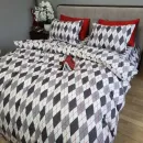 Иконка Комплект постельного белья Ромб серый, Turkish flannel (3)