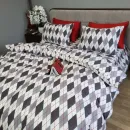 Иконка Комплект постельного белья Ромб серый, Turkish flannel (4)