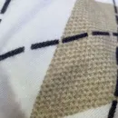 Іконка Постільна білизна фланель Ромб синій Turkish flannel (6)