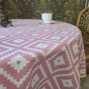Іконка Скатертина Тибет рожевий, овальна (2)