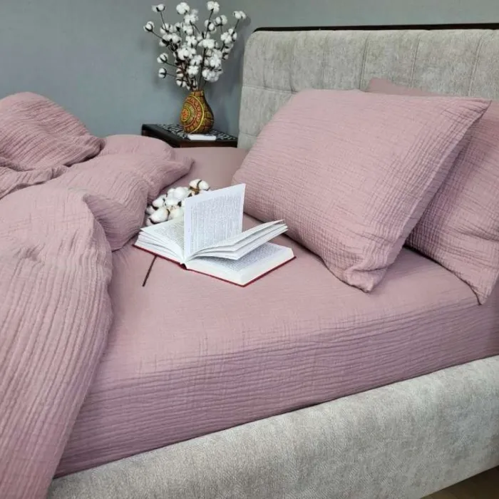 Літнє покривало ORCHID ROSE, MUSLIN (1)
