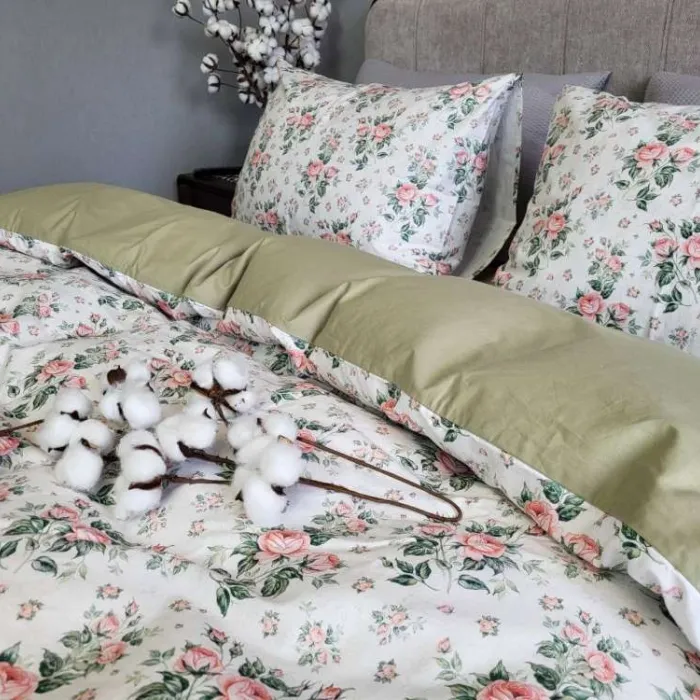 Элитное постельное белье Каприз, cotton из турецкого котона (1)