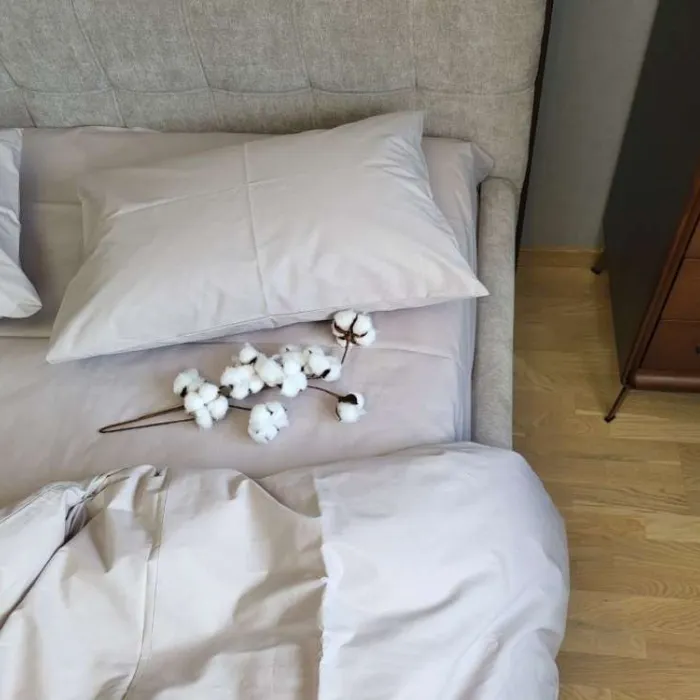 Елітна постільна білизна SOLO №S146, cotton з турецького котону (1)