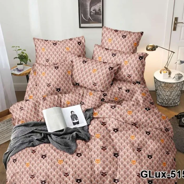 Комплект постільної білизни Строкатий ліс з бязі (1)
