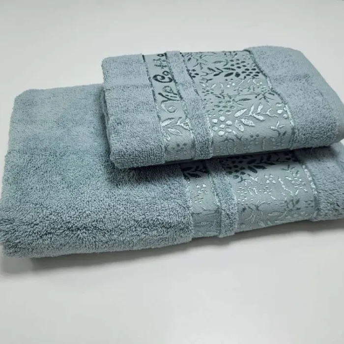 Махрові рушники VIP COTTON ROWAN кольору ментол (1)