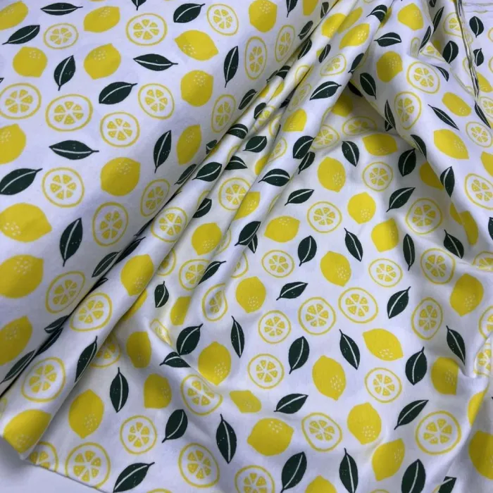 Комплект постільної білизни Фланель Лимони Turkish flannel (1)