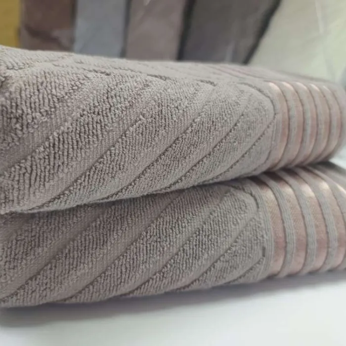 Махровий рушник LUX COTTON YENI, беж (1)