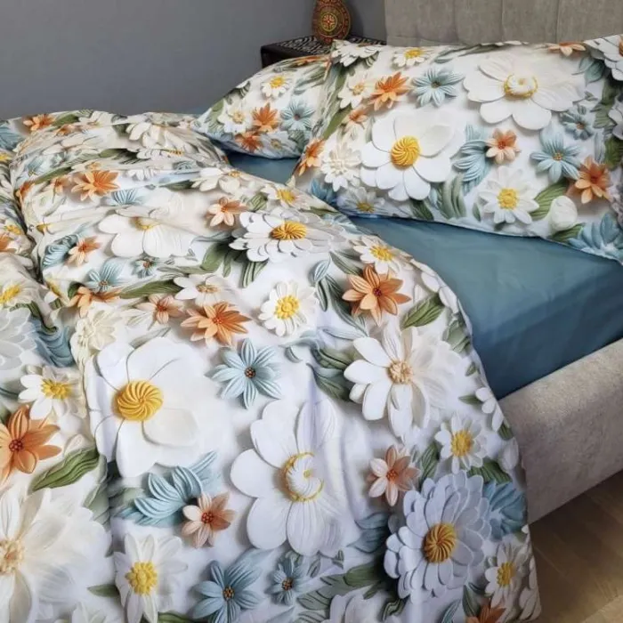 Комплект постільної білизни Декор, cotton 5D (1)