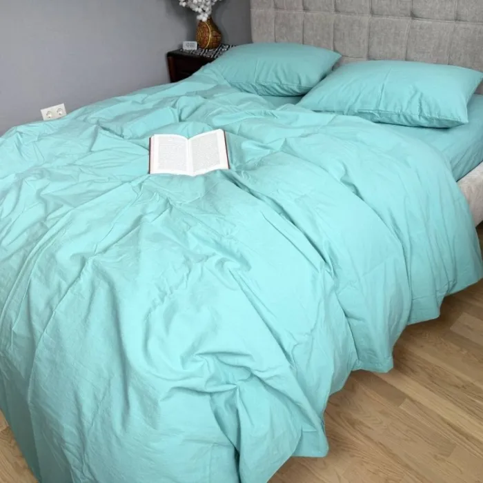 Комплект постільної білизни Sea breeze, LUXURY Washed (1)