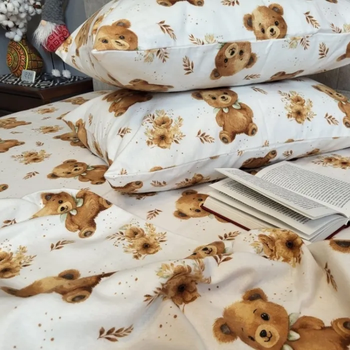 Дитяча постільна білизна з фланелі Ласунчик, Turkish flannel (1)