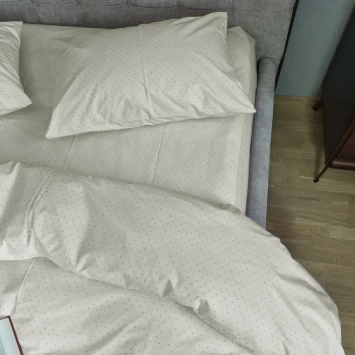 Елітна постільна білизна з турецького котону Вершковий затишок, cotton (1)