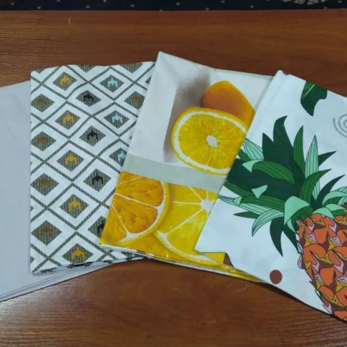 Набір наволочок з бавовни 4 шт. 50x70см №125