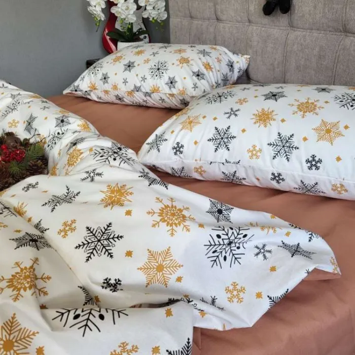 Елітна постільна білизна Турецький котон Різдвяна ніч, cotton (1)