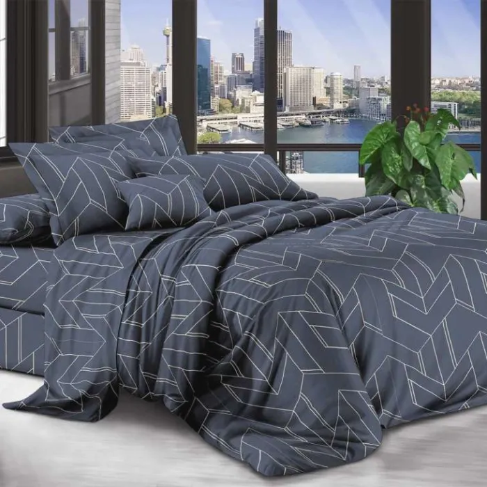 Комплект постільної білизни Ідеал з ранфорсу з наволочками 50x70 (1)