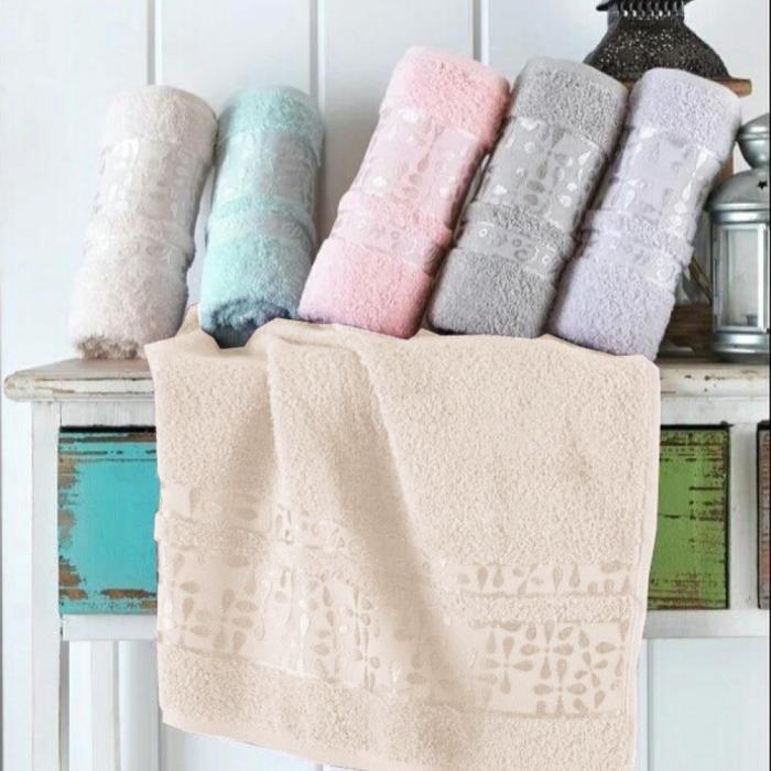 фото: Махрові рушники VIP COTTON ECE, шампань (1)
