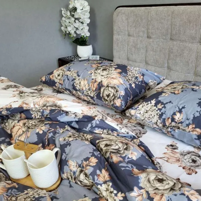 Элитный комплект постельного белья Глория из cotton (1)