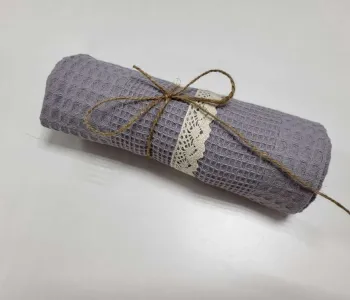 Рушник ПІКЕ Прованс, сірий