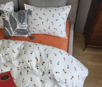 Постільна білизна Брілла/оранж. Turkish flannel