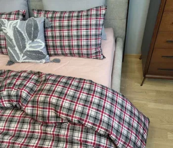 Комплект постільної білизни Фагот/пудров., Turkish flannel
