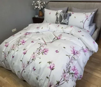 Рожева магнолія, бязь PREMIUM
