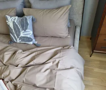 Комплект постельного белья Бежевый, бязь PREMIUM