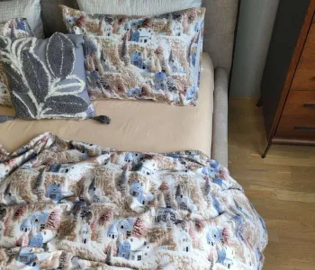 Постільна білизна Фантазія/бежева пастель, Turkish flannel