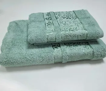 Рушники махрові VIP COTTON ROWAN, м'ята