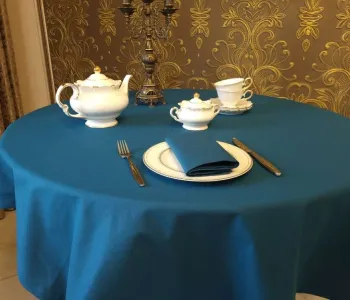 Скатертина Лазур, кругла