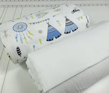 Дитяча постільна білизна Вігвам/білий, Turkish flannel