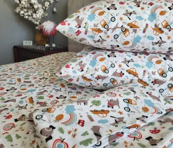 Дитяча постільна білизна Пригоди, Turkish flannel