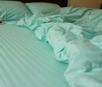 Постельное белье Страйп сатин LUX Stripe LUX MINT 1/1см
