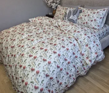 Постельное белье фланель Праздничное настроение Turkish flannel 5D