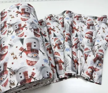 Сніговики Turkish flannel 5D