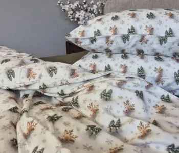 Постільна білизна Бембі/хакі, Turkish flannel 5D