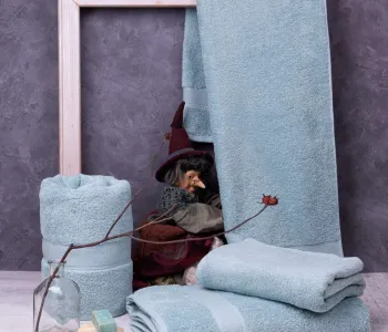 Рушник махровий ментоловий 460 г/м2