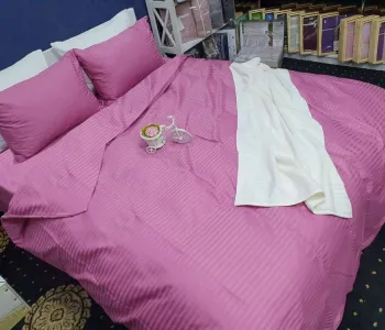 Сатин Stripe Elite Fuchsia 1x1 см, 50x70 нав
