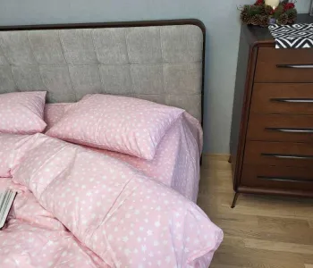 Комплект постільної білизни Зорі рожев., Turkish flannel