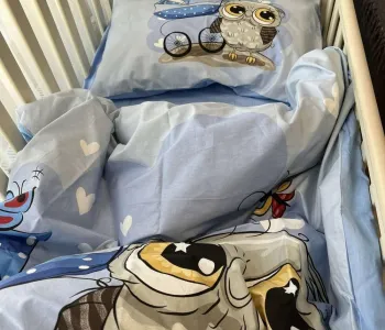 Дитяча постільна білизна Owl, cotton